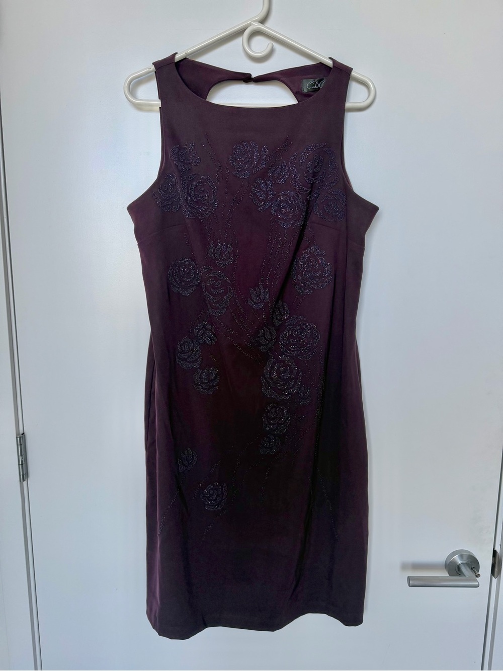 90s vintage CDC Beaded Dress
